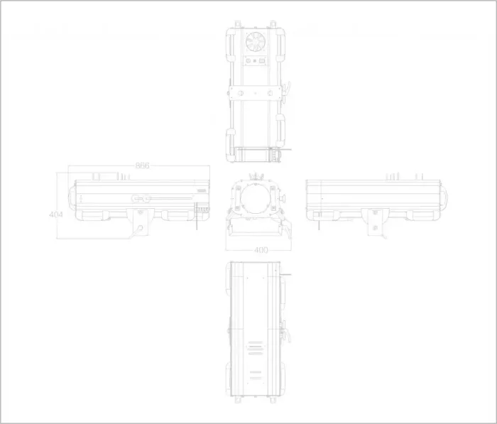 F450 FOLLOW SPOT