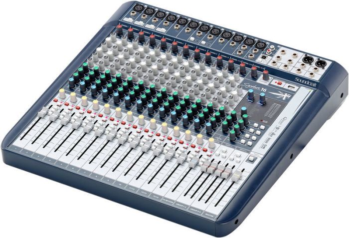 Аналоговый микшерный пульт Soundcraft Signature 16