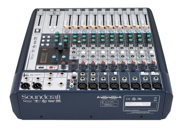 Аналоговый микшерный пульт Soundcraft Signature 12