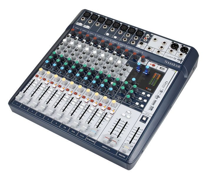 Аналоговый микшерный пульт Soundcraft Signature 12