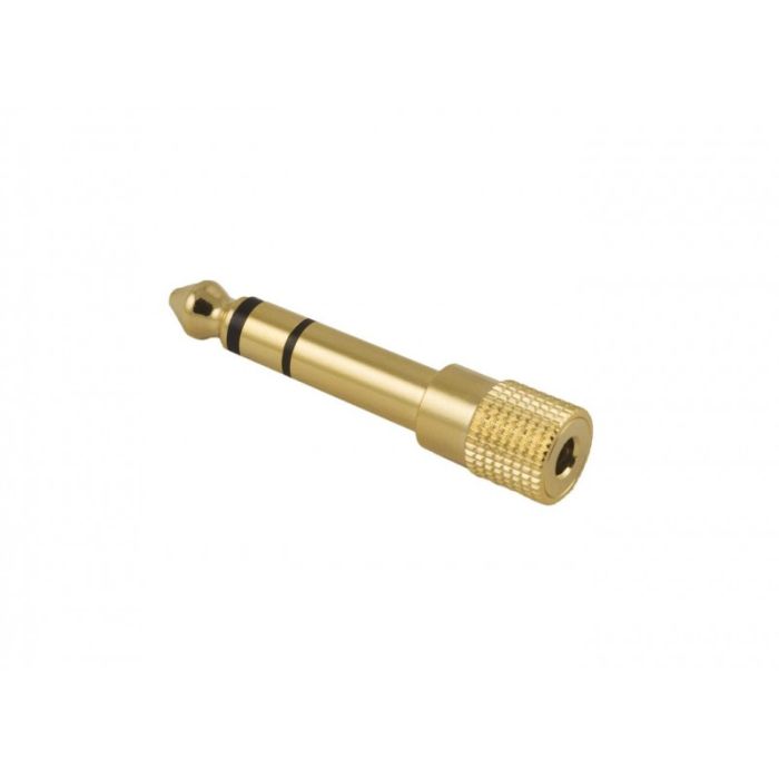 ПЕРЕХОДНИК GEWA JACK 3.3 MM - JACK 6.3 MM STEREO GOLD