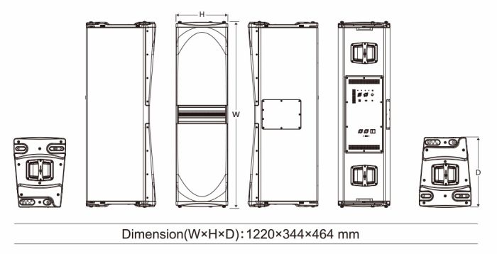 Активный линейный массив AVANDA 212A с DSP управлением