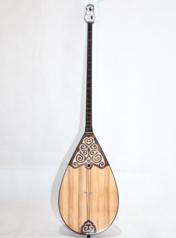 Домбыра 48 қызыл ағаштан суйекпен ою Домбыра 48 қызыл ағаштан суйекпен ою