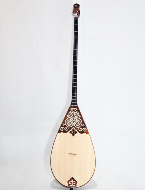 Домбыра 48 бұйра қайың суйекпен   Домбыра 48 бұйра қайың суйекпен