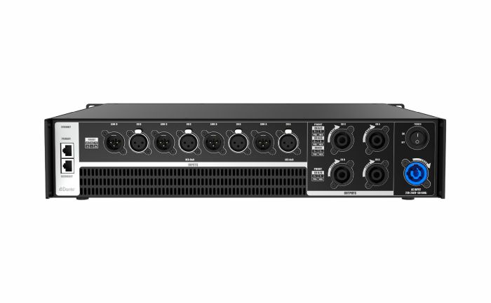 D4.6K-D Четырехканальный цифровой усилитель мощности со встроенным DSP