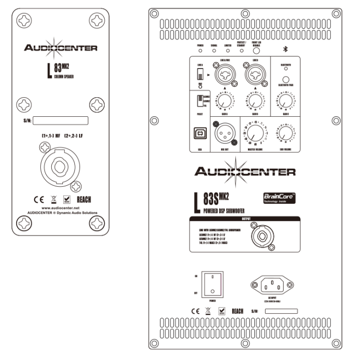 Пассивная акустическая колонна L83 MK2
