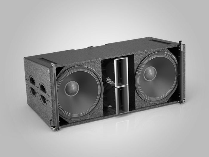 ZSOUND LC215 Двойной 15-дюймовый 3-полосный линейный динамик с двумя усилителями