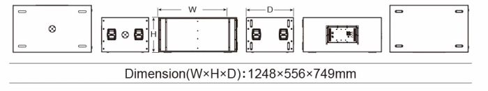 Активный компактный сабвуфер PRO-S5218A  с DSP-управлением