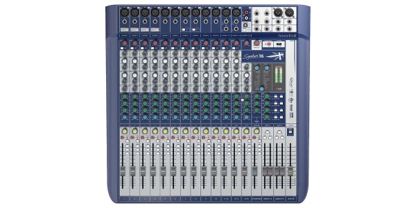 Аналоговый микшерный пульт Soundcraft Signature 16 Аналоговый микшерный пульт Soundcraft Signature 16