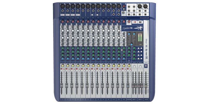 Аналоговый микшерный пульт Soundcraft Signature 16