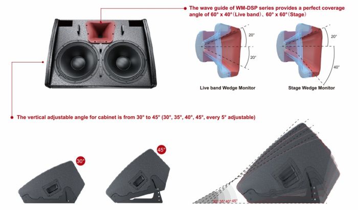 Активный монитор WM210 с DSP управлением